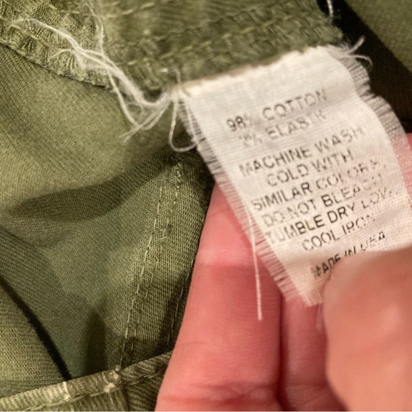 Nili Lotan Cropped Military Pant, Camo, Size 0 - Picture 10 of 14